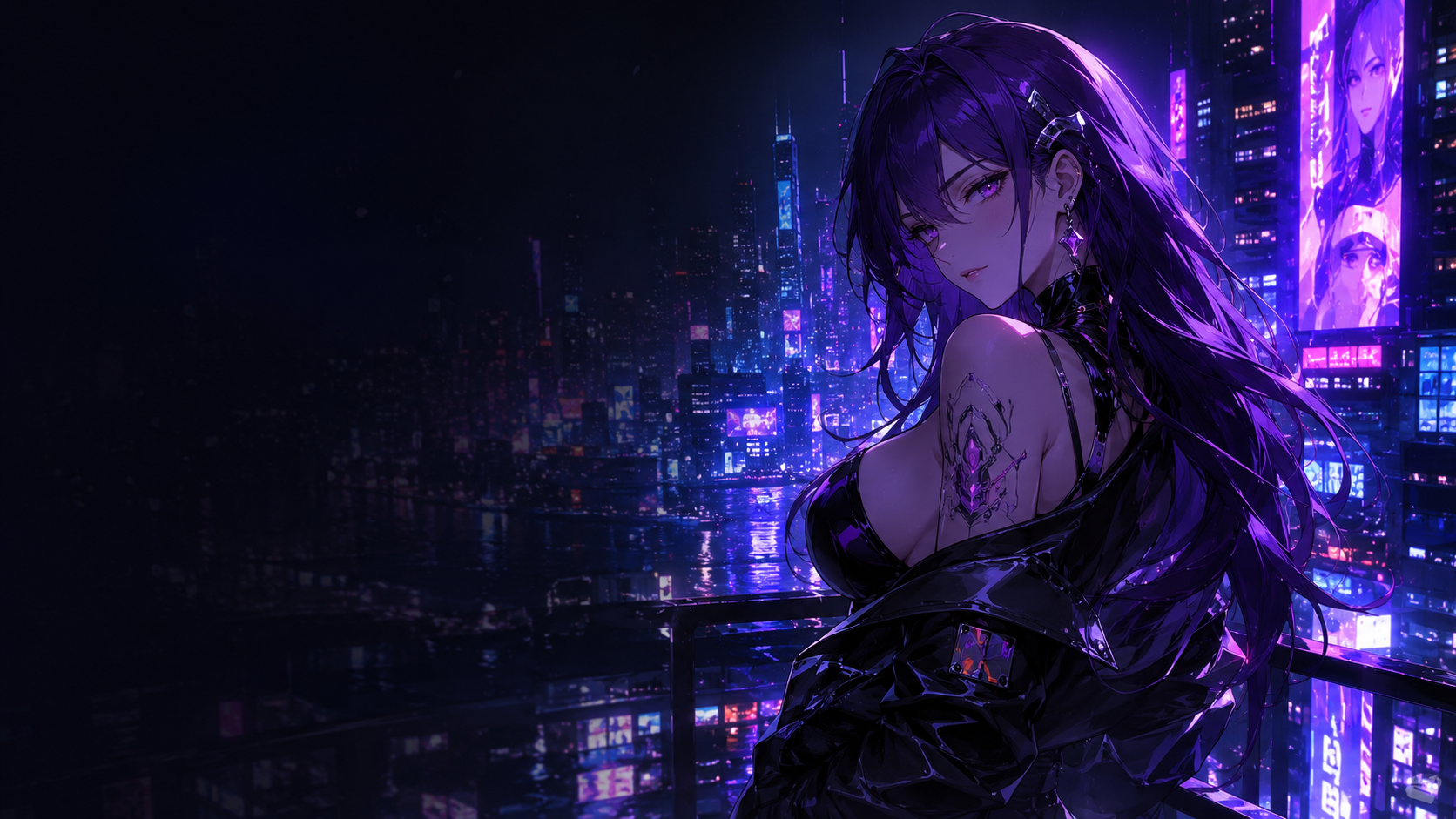 Neon collection poster artwork