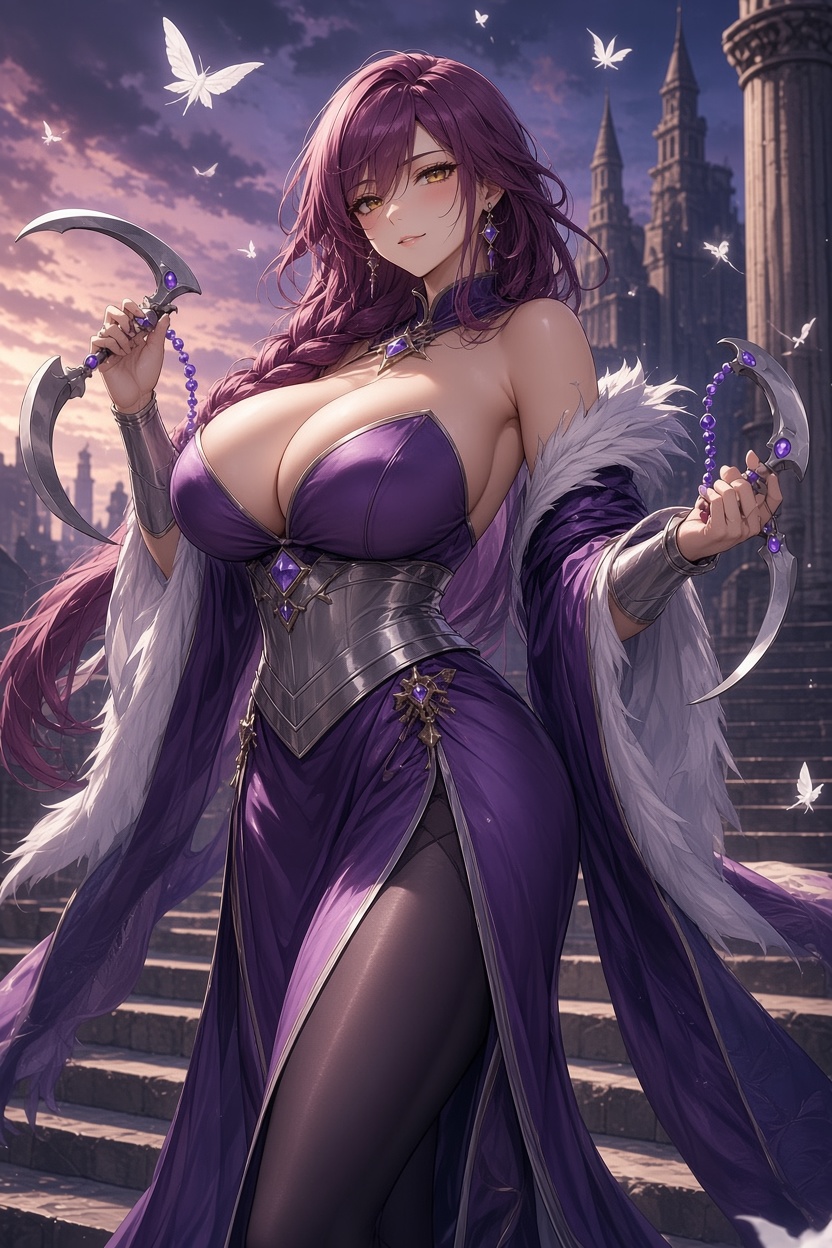 Violet Requiem from Midnight Shinobi